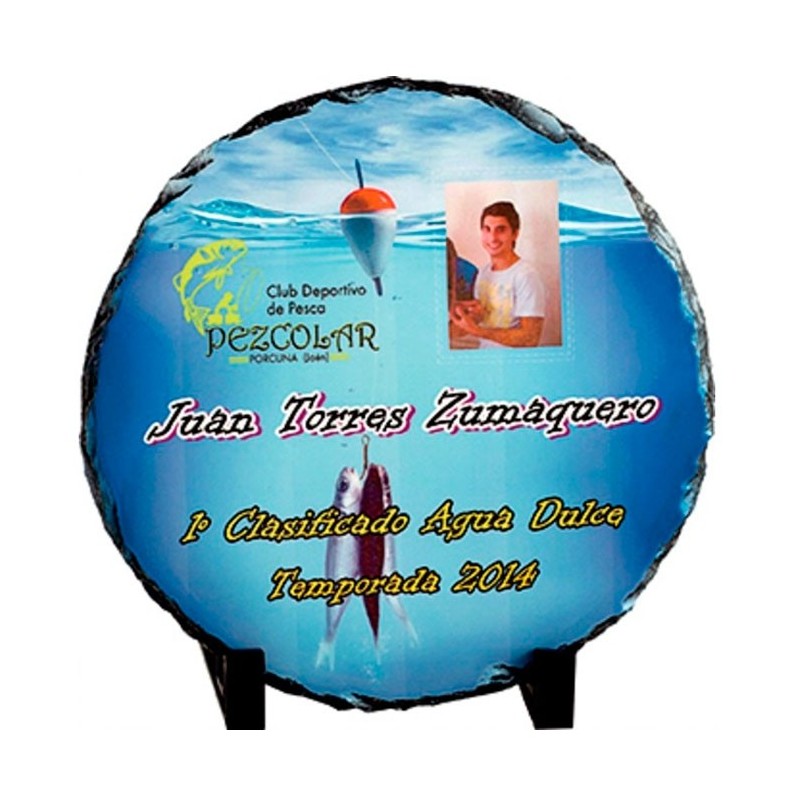Placa Homenaje Pizarra Redonda