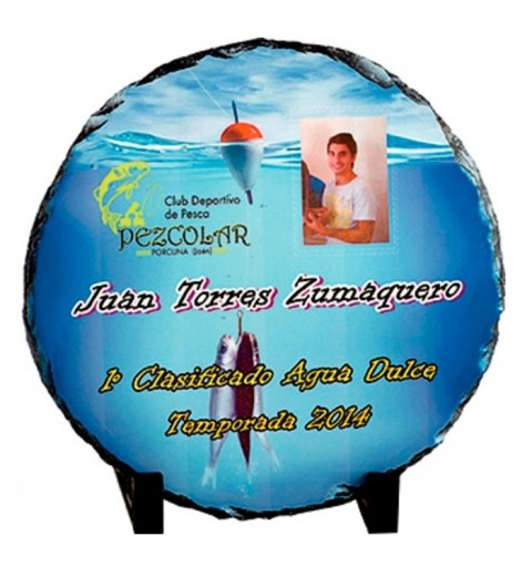 Placa Homenaje Pizarra Redonda