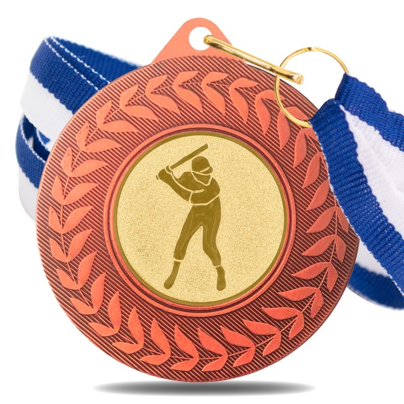 Medalla Béisbol 5980 Bronce Ø50mm Medalla Béisbol 5980 Bronce Ø50mm