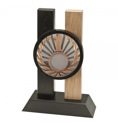 Trofeo Madera Disco Alegórico Primero 1721