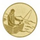 CENTRO Ø25 MM ORO PESCA - ALU*