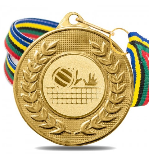 Medalla Voleibol 5878 Oro Ø50mm