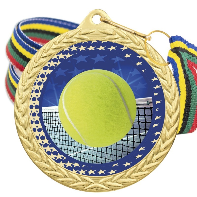 Medalla Pádel Color 5020 Oro Ø50mm Medalla Pádel Color 5020 Oro Ø50mm