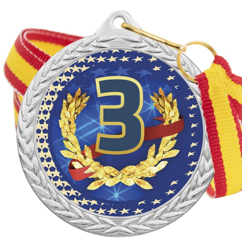 - MEDALLA ø50 MM 550201 COLOR Nº3 - MEDALLA ø50 MM 550201 COLOR Nº3