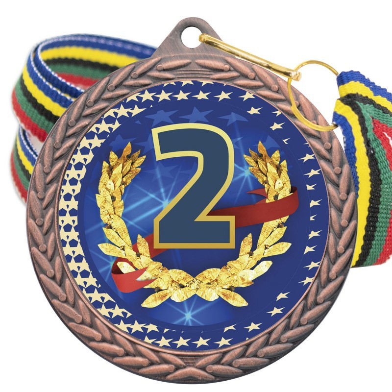 - MEDALLA ø50MM 550208 COLOR Nº2 - MEDALLA ø50MM 550208 COLOR Nº2