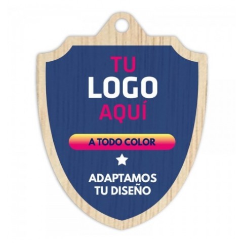 Medalla Madera 5005 Ø70mm Personalizada
