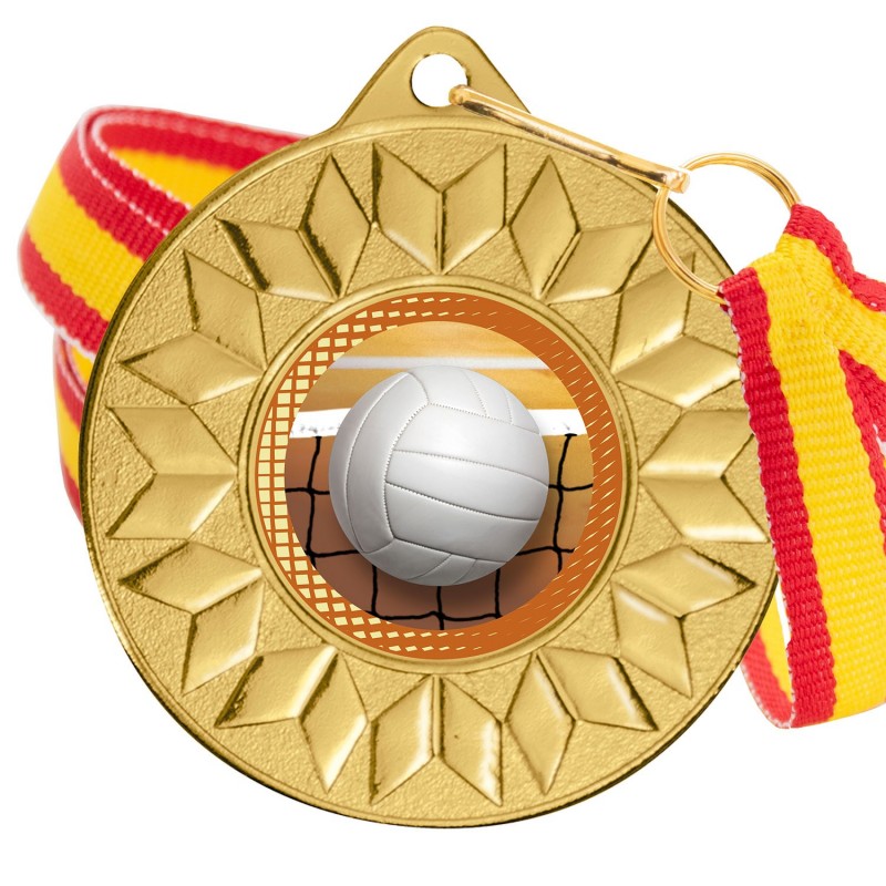 Medalla Voleibol 5617 Oro Ø50mm