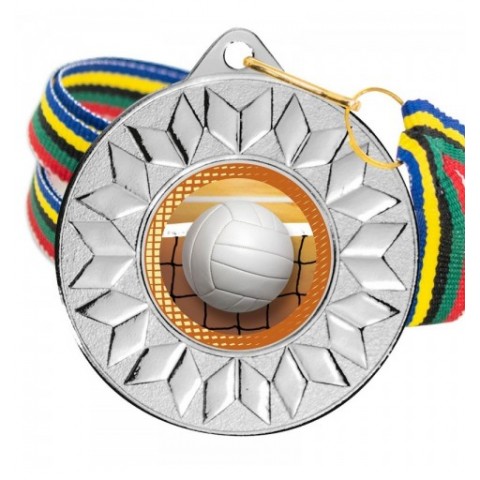 Medalla Voleibol 5617 Plata Ø50mm