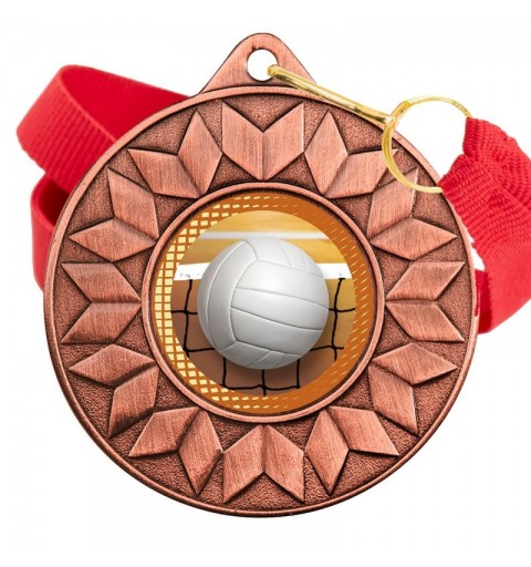 Medalla Voleibol 5617 Bronce Ø50mm