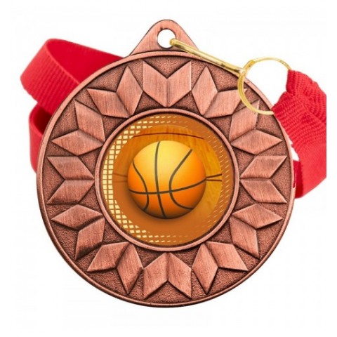 Medalla Baloncesto 5617 Bronce Ø50mm