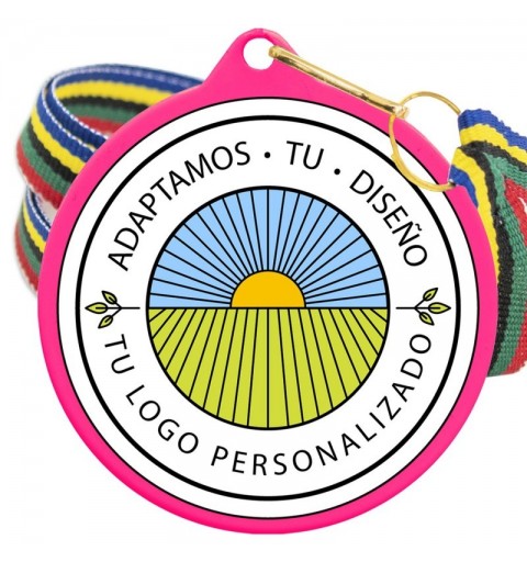 Medalla Sublimación 70mm Personalizada