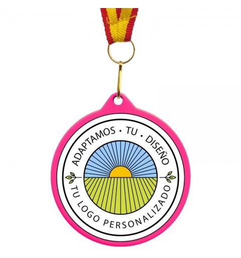 Medalla Sublimación 70mm Personalizada