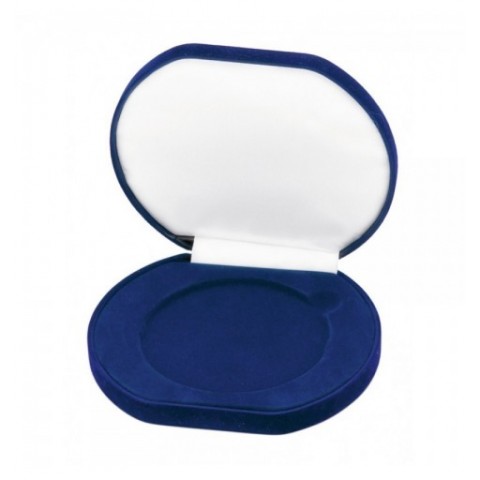 Estuche Medalla Ø 90 mm Terciopelo Oval