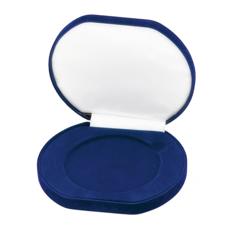 Estuche Medalla Ø 90 mm Terciopelo Oval