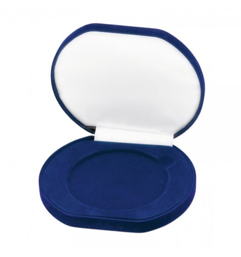 Estuche Medalla Ø 90 mm Terciopelo Oval