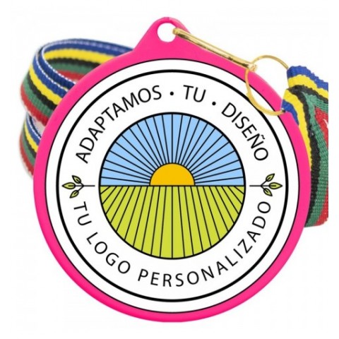 Medalla Sublimación 70mm Personalizada
