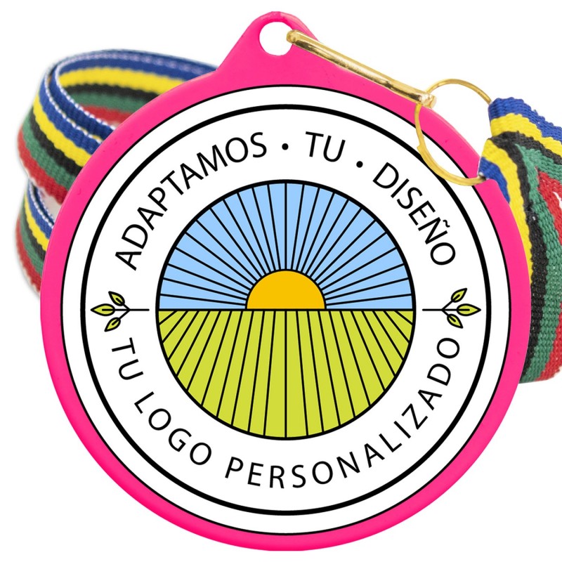 Medalla Sublimación 70mm Personalizada