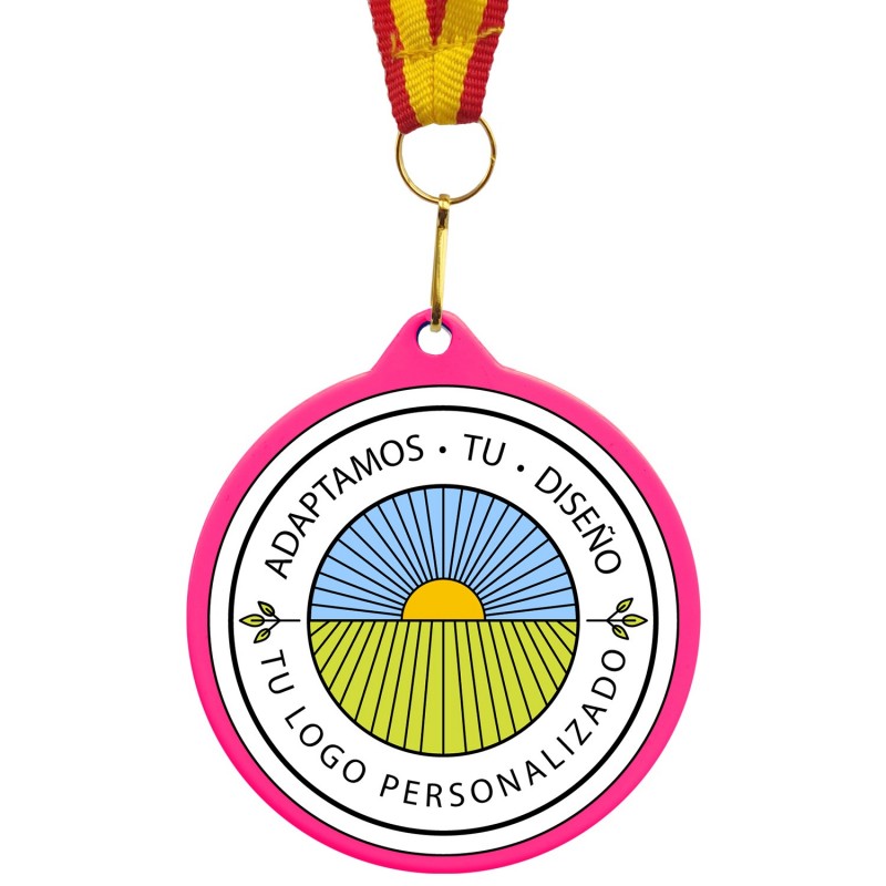 Medalla Sublimación 70mm Personalizada