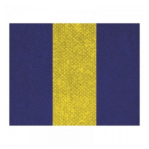 CINTA C/MOSQUETON 10 MM AZUL-AMAR-AZUL