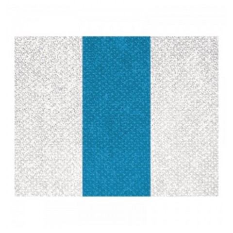 CINTA C/MOSQUETON 10 MM BLAN-CELES-BLAN