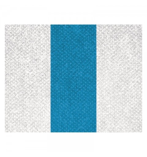 CINTA C/MOSQUETON 10 MM BLAN-CELES-BLAN