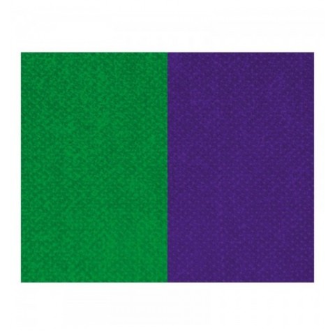 CINTA C/MOSQUETON 10 MM VERDE-MORADO
