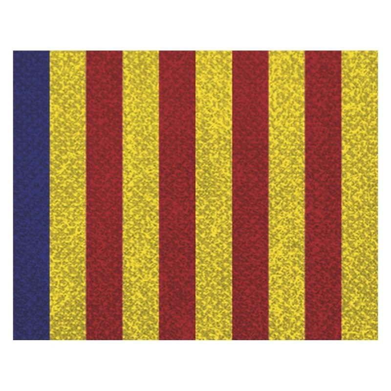 CINTA C/MOSQUETON 10 MM AZUL-CUATRIB.