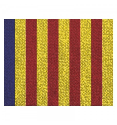 CINTA C/MOSQUETON 10 MM AZUL-CUATRIB.