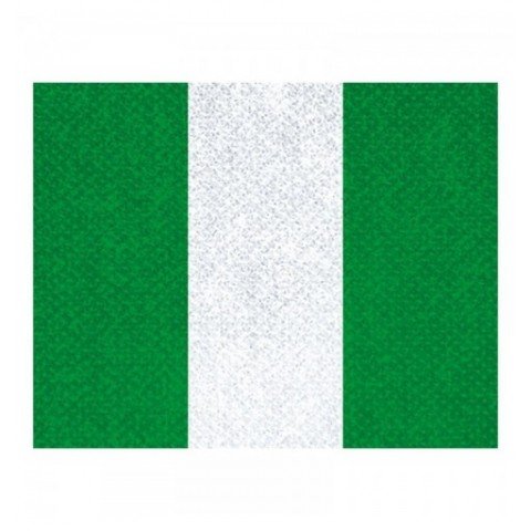 CINTA C/MOSQUETON 10 MM VERDE-BLAN-VERDE