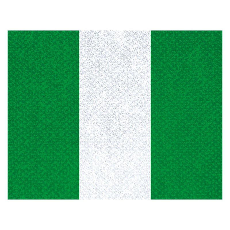 CINTA C/MOSQUETON 10 MM VERDE-BLAN-VERDE