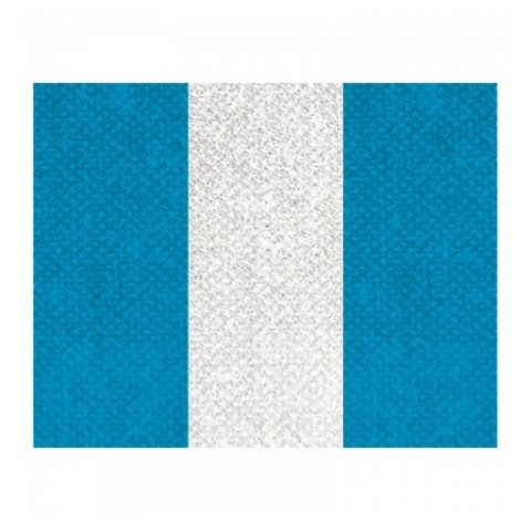 CINTA C/MOSQUETON 10 MM CELES-BLAN-CELES