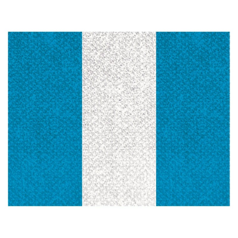 CINTA C/MOSQUETON 10 MM CELES-BLAN-CELES