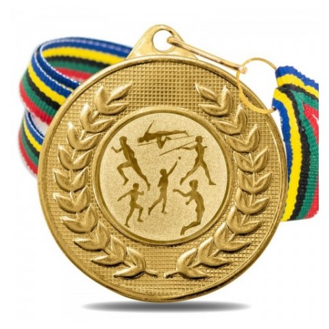 Medalla Atletismo 5878 Oro Ø50mm