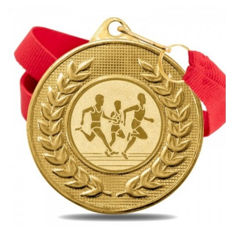 Medalla Atletismo Carrera 5878 Oro Ø50mm