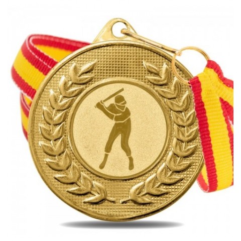 Medalla Béisbol 5878 Oro Ø50mm