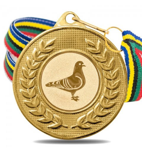 Medalla Colombicultura 5878 Oro Ø50mm