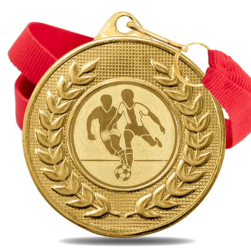 Medalla Fútbol 5878 Oro Ø50mm
