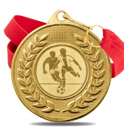 Medalla Fútbol 5878 Oro Ø50mm