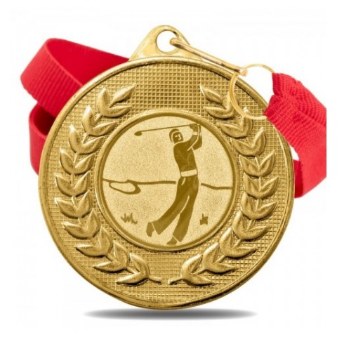 Medalla Golf 5878 Oro Ø50mm