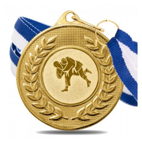 Medalla Judo 5878 Oro Ø50mm