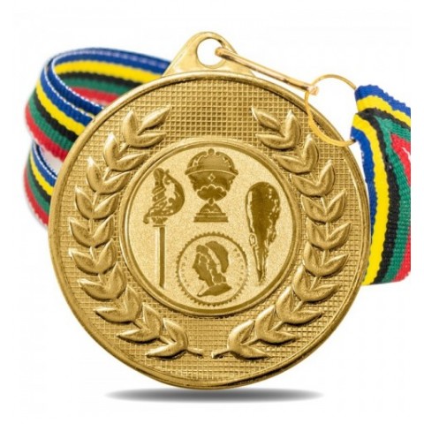 Medalla Naipes 5878 Oro Ø50mm