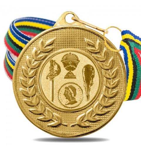 Medalla Naipes 5878 Oro Ø50mm