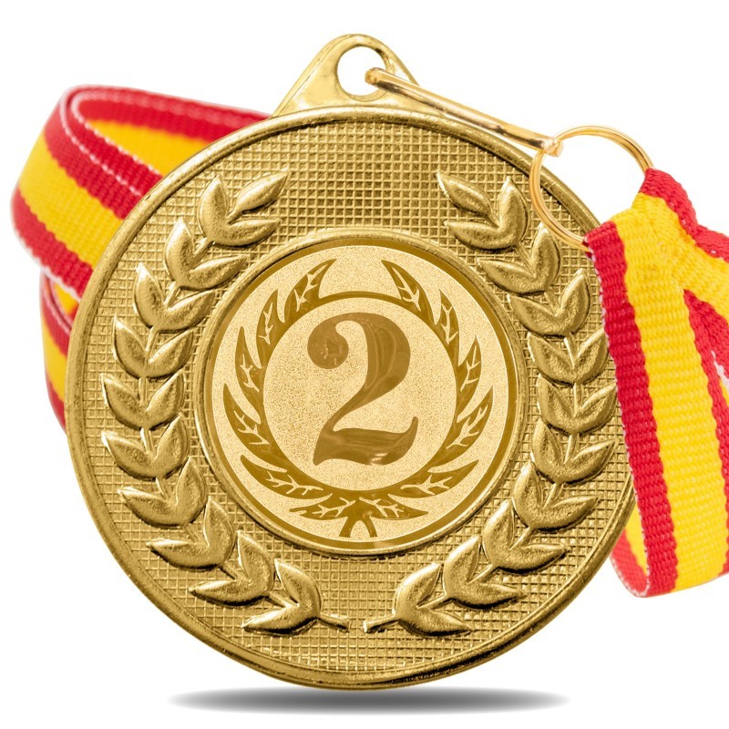Medalla Nº 2 5878 Oro Ø50mm
