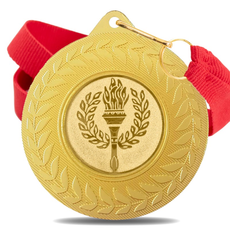 Medalla Alegórica Laurel 5980 Oro Ø50mm