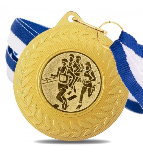 Medalla Running 5980 Oro Ø50mm