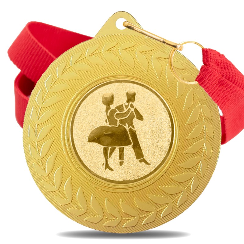 Medalla Baile 5980 Oro Ø50mm