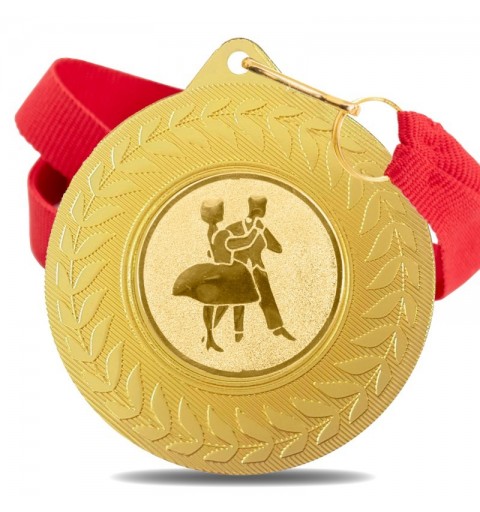 Medalla Baile 5980 Oro Ø50mm