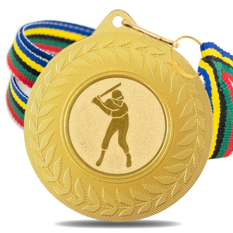 Medalla Béisbol 5980 Oro Ø50mm
