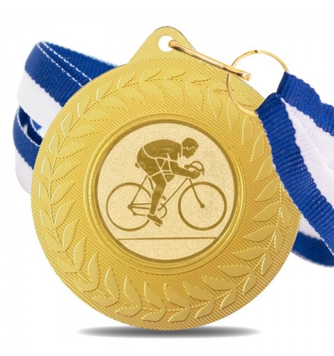 Medalla Ciclismo 5980 Oro Ø50mm