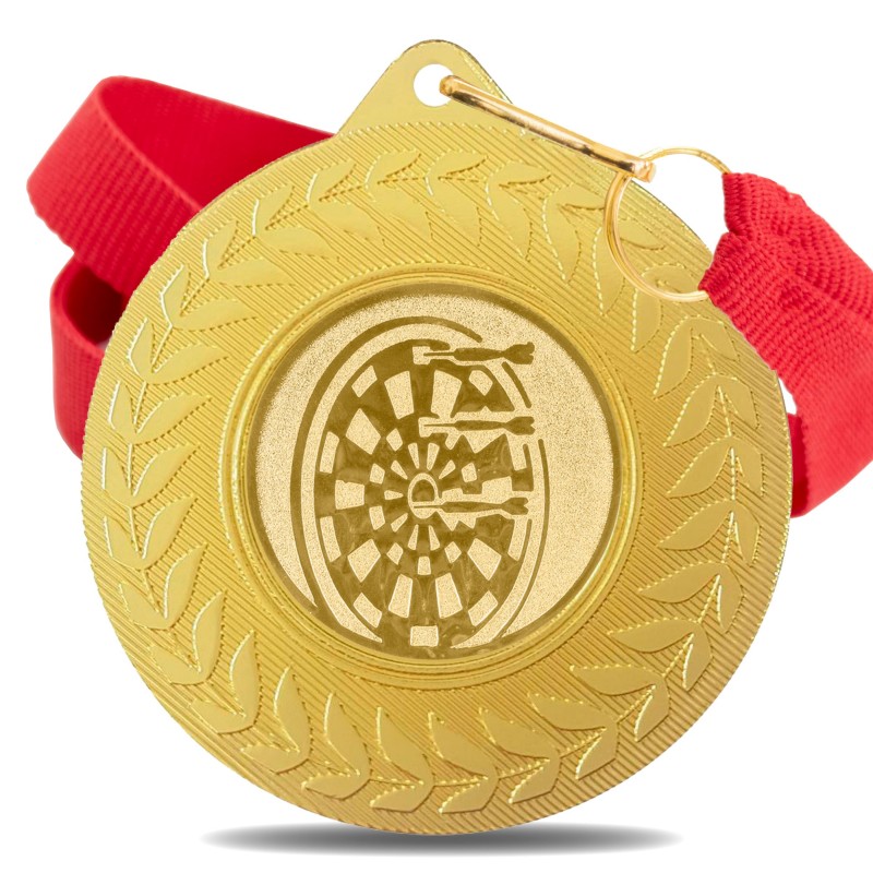 Medalla Dardos 5980 Oro Ø50mm
